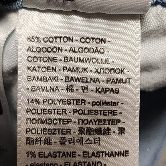 Levi's Medium Wash Stretch Denim Button Fly Wedgie Straight Jeans - Picture 9 of 9